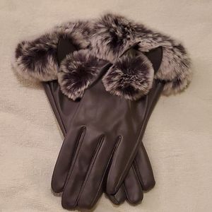 Dark Purple Gloves